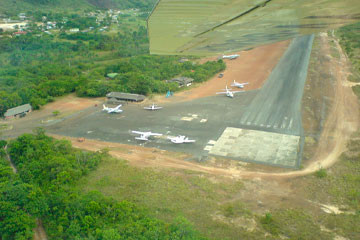 Aeropuerto parque nacional canaima