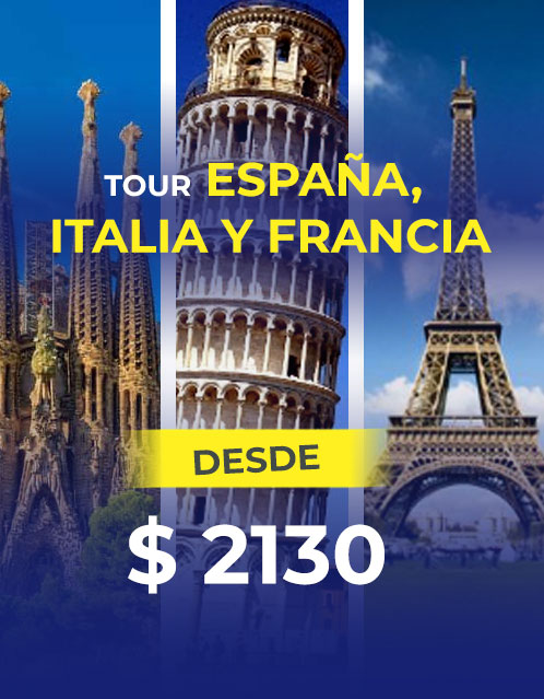 Tour a España Italia y Francia por 14 días